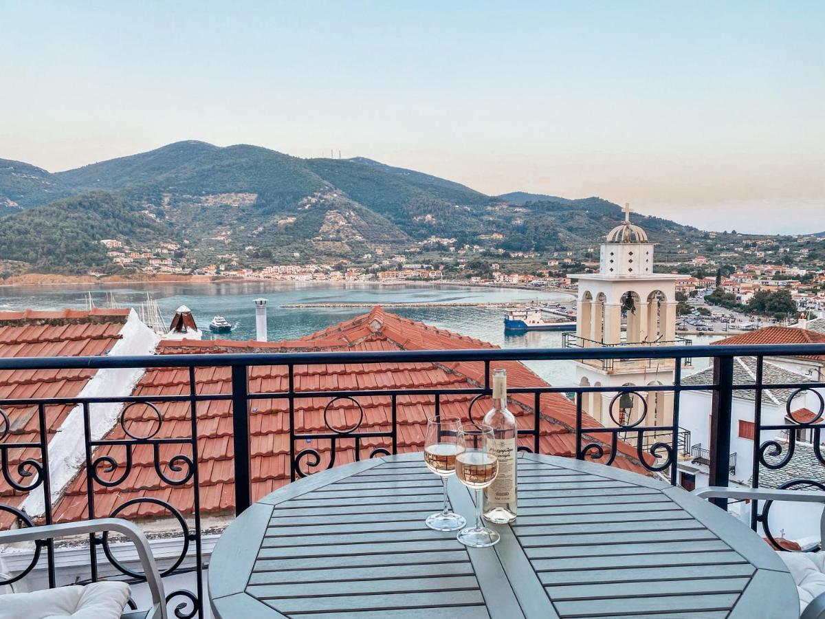 Evageliasvilla Sea View Skopelos Dış mekan fotoğraf